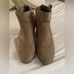 Brown booties